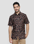 Adikusuma Men's Ukel Wulu Batik Shirt