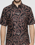 Adikusuma Men's Ukel Wulu Batik Shirt
