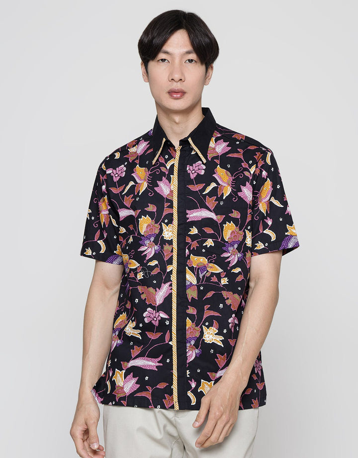 Arjuna Weda Hem Batik Sawat Kupu