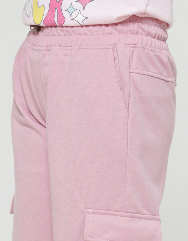 Nevada Cargo Wideleg Celana Panjang Anak Perempuan