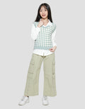 Nevada Hundstooth Sweater Vest Girls