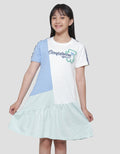 Nevada Knit Cut N Sewn Chenille Bear Midi Dress for Girls