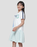 Nevada Knit Cut N Sewn Chenille Bear Midi Dress for Girls