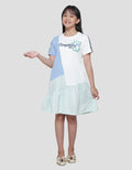 Nevada Knit Cut N Sewn Chenille Bear Midi Dress for Girls