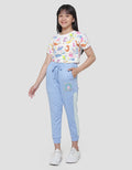 Nevada Cut N Sewn Chenille Bear Jogger Girls