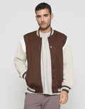 Details Jaket Bomber Fleece New Pria