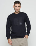 Details of Hd Square Print Men's Sweater