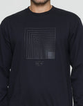 Details of Hd Square Print Men's Sweater