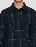 Details Shacket Check Jacket With Rib Men