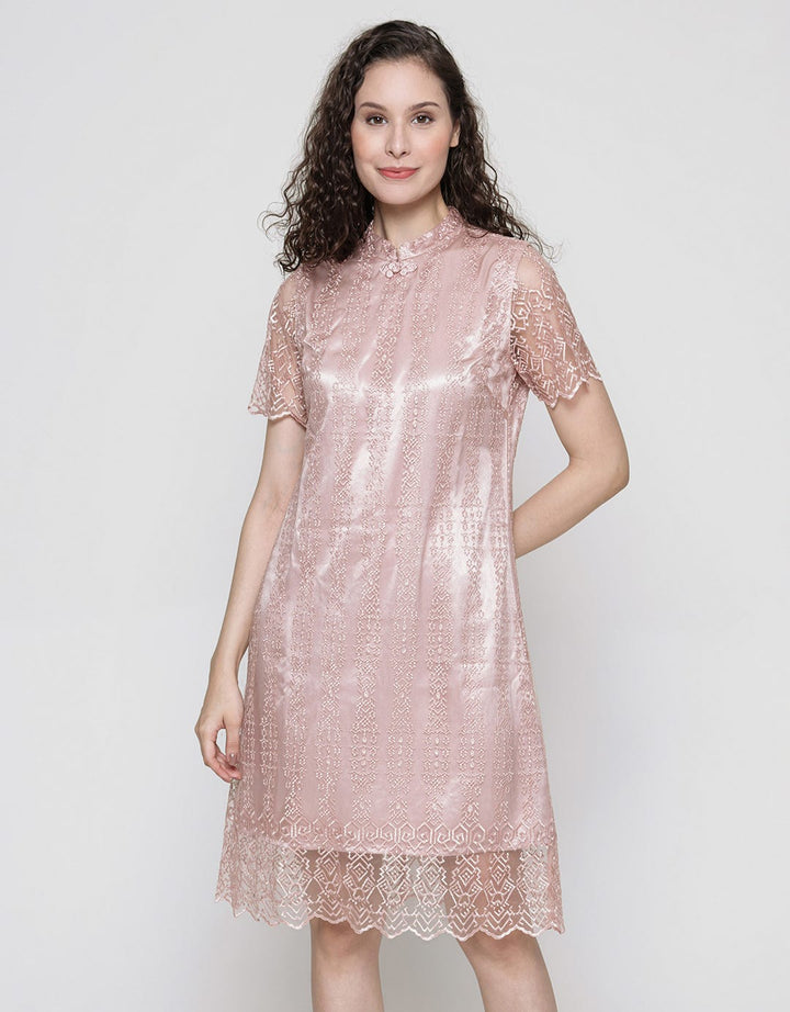 Connexion Tulle CNY Midi Dress for Women 