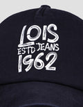 Lois 1962 Logo Embro Topi Pria