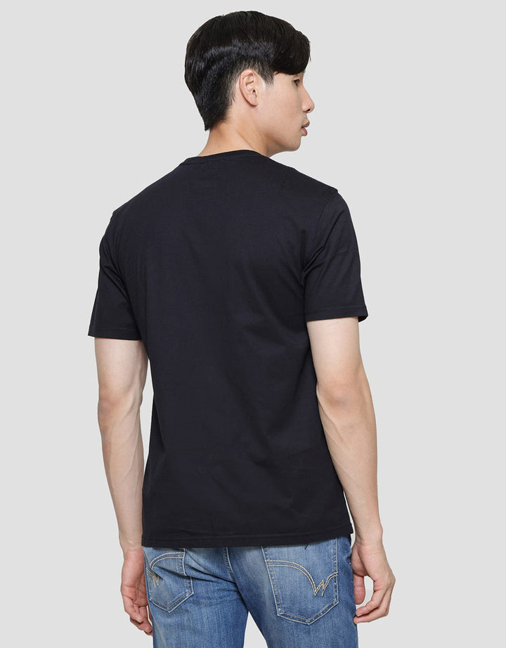 Lois Logo Casual Print Kaos Pria