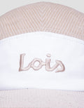 Lois Embro Logo Topi Casual Pria