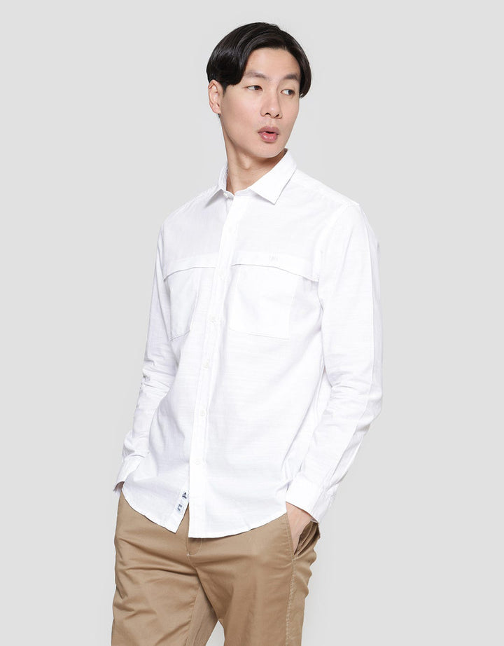 Lois Pocket Kemeja Lengan Panjang Pria