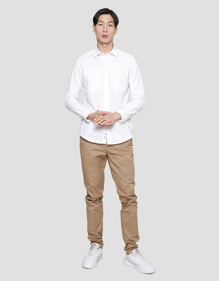 Lois Pocket Kemeja Lengan Panjang Pria