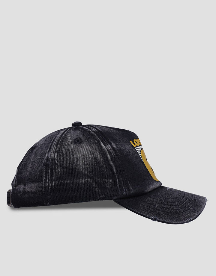Lois Logo Washed Topi Casual Pria