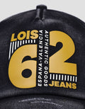 Lois Logo Washed Topi Casual Pria