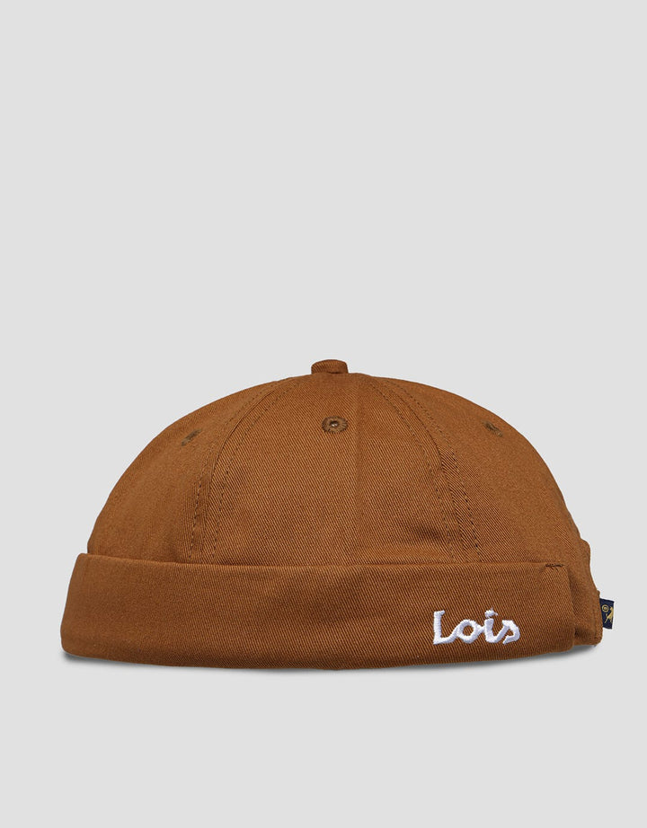 Lois Folded Up Hem Casual Topi Pria