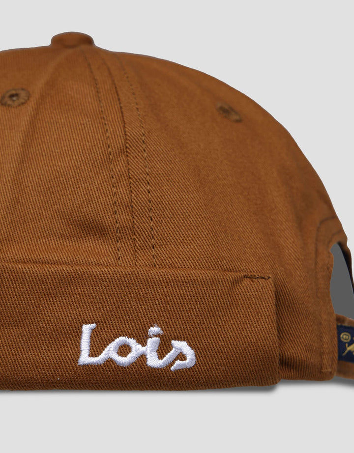 Lois Folded Up Hem Casual Topi Pria