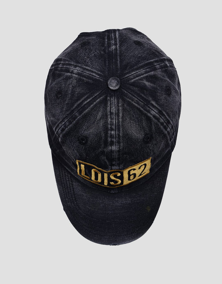 Lois 62 Washed Topi Casual Pria