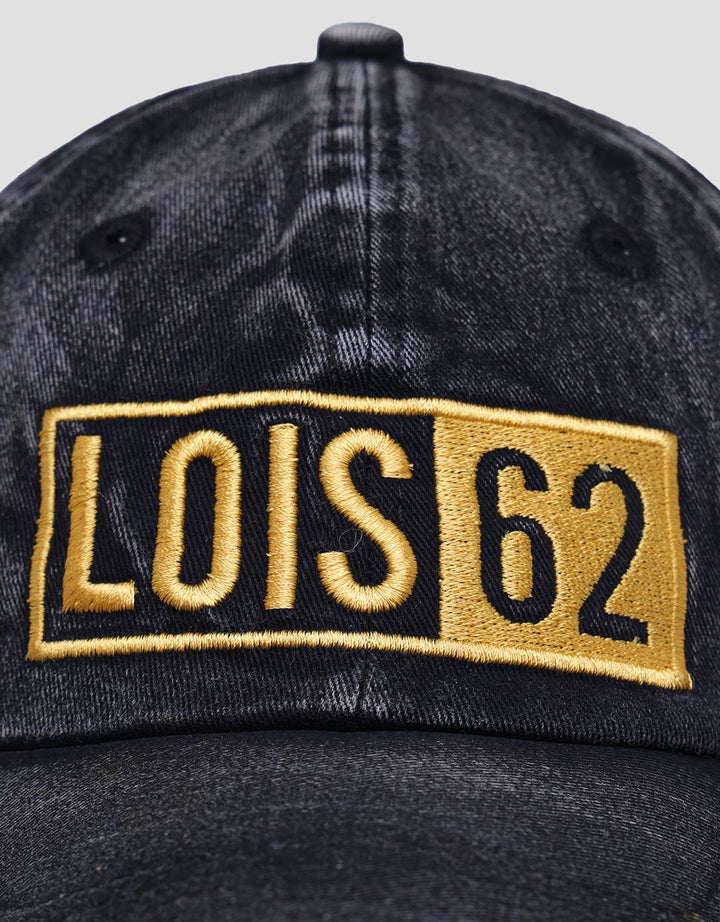 Lois 62 Washed Topi Casual Pria