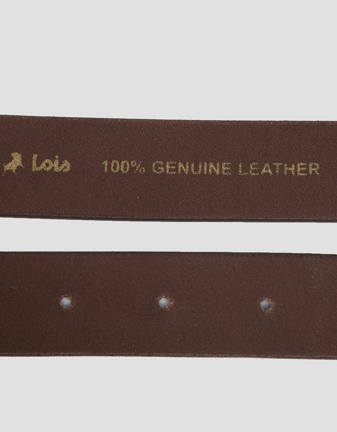 Lois B435Nbr Ikat Pinggang Pria