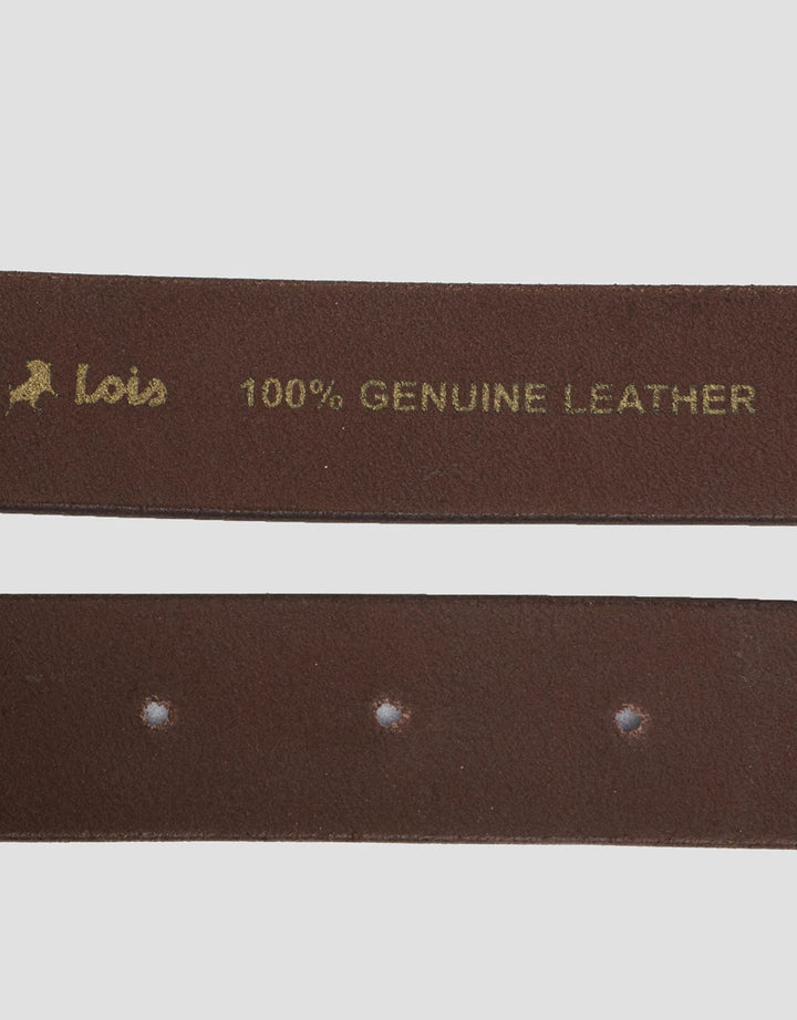 Lois B435Nbr Ikat Pinggang Pria