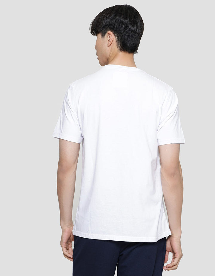 Lois Basic Casual Print Kaos Pria