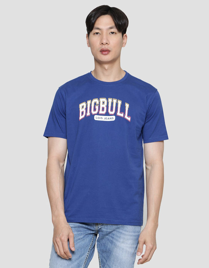 Lois Basic Logo Print Kaos Casual Pria