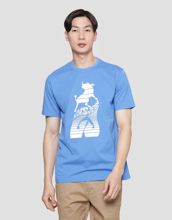 Lois Logo Shade Kaos Casual Pria