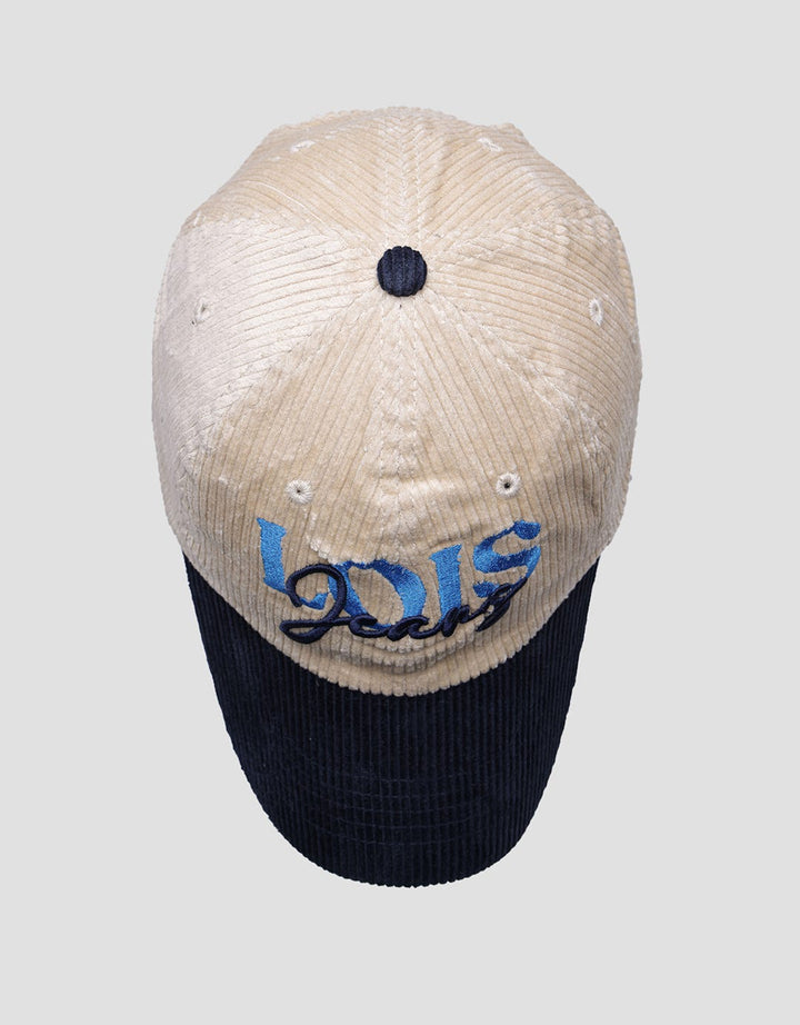 Lois Embroidery Wording Brand Casual Topi Pria