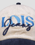 Lois Embroidery Wording Brand Casual Topi Pria