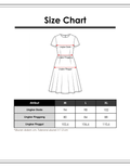 Cardinal Femme Button Dress Wanita