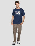 Nevada Men's Short Sleeve T-Shirt Preserve &amp; Cherish Print