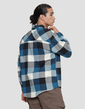 Nevada Men's Long Sleeve Shirt Print Check Flannel