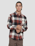 Nevada Men's Long Sleeve Shirt Print Check Flannel