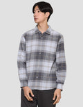 Nevada Kmls062 Checked Flannel Men's Shirt