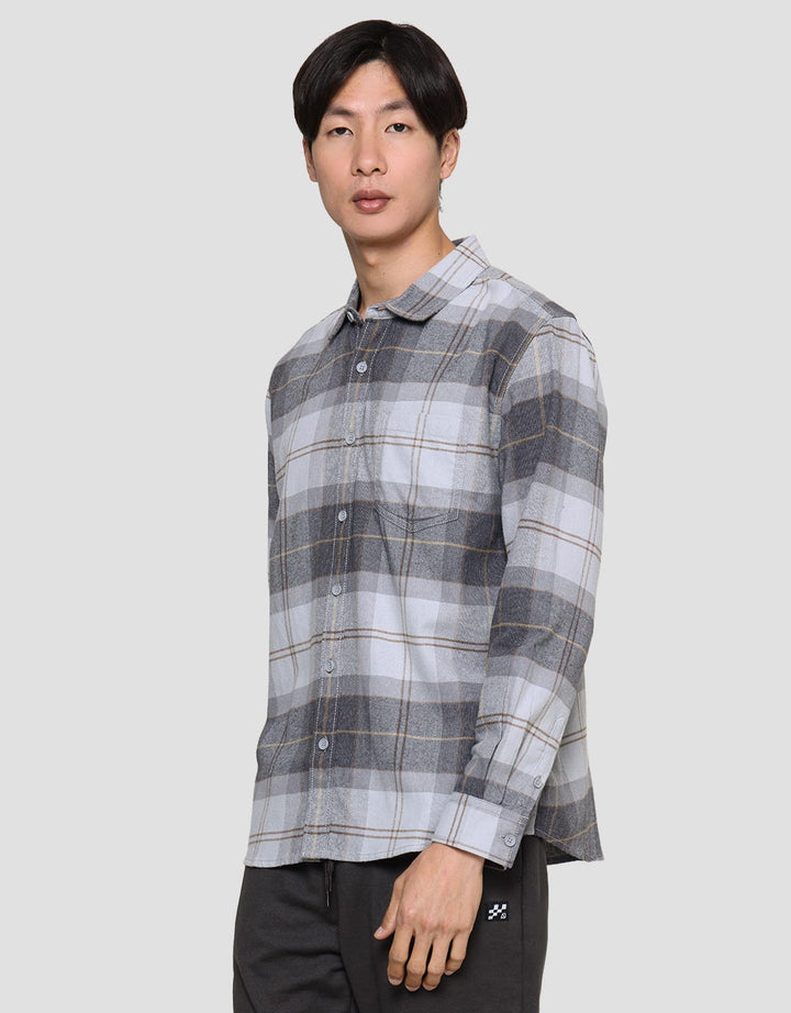 Nevada Kmls062 Checked Flannel Men's Shirt
