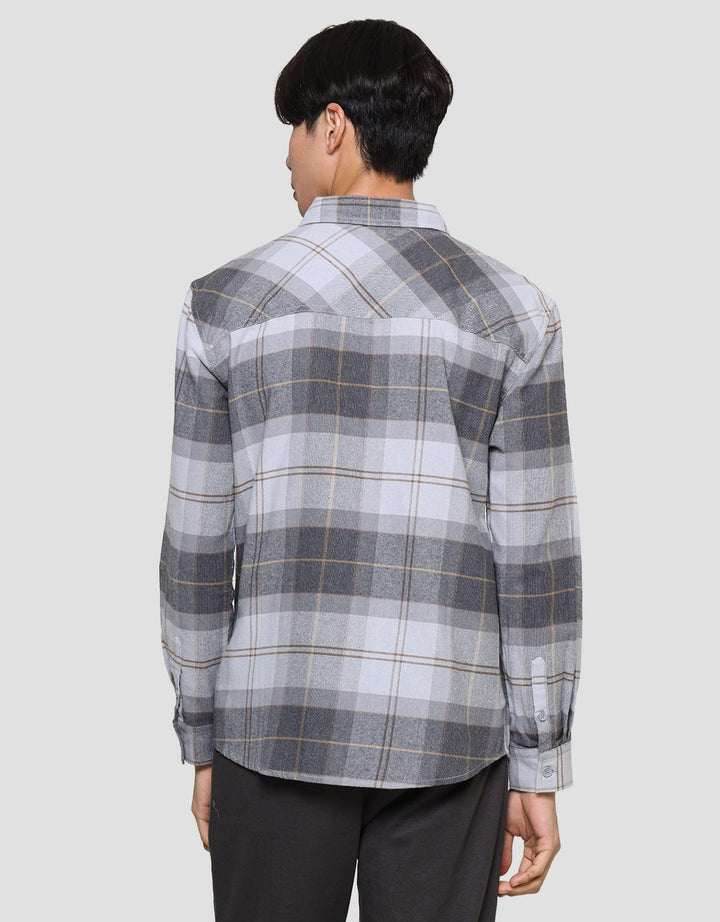 Nevada Kmls062 Checked Flannel Men's Shirt