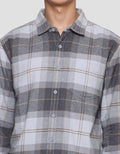 Nevada Kmls062 Checked Flannel Men's Shirt
