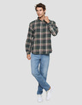 Nevada Checked Flannel Kemeja Pria
