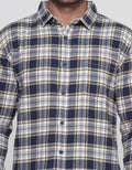 Nevada Checked Flannel Kemeja Pria