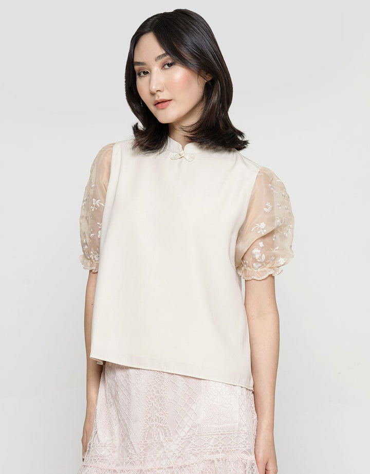 Connexion Cheongsam Blouse Wanita
