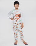 Kidz Too One Set Long Sleeve Long Pants Tiger Raaahhh