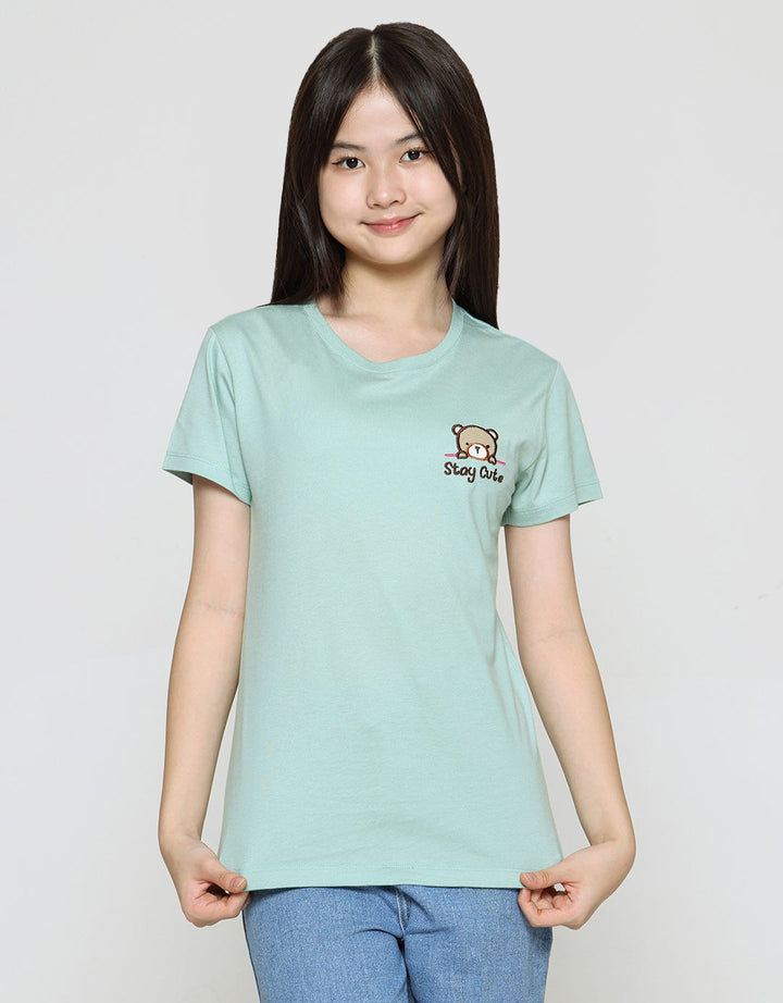 Aero Stay Cute Girls Short Sleeve T-shirt