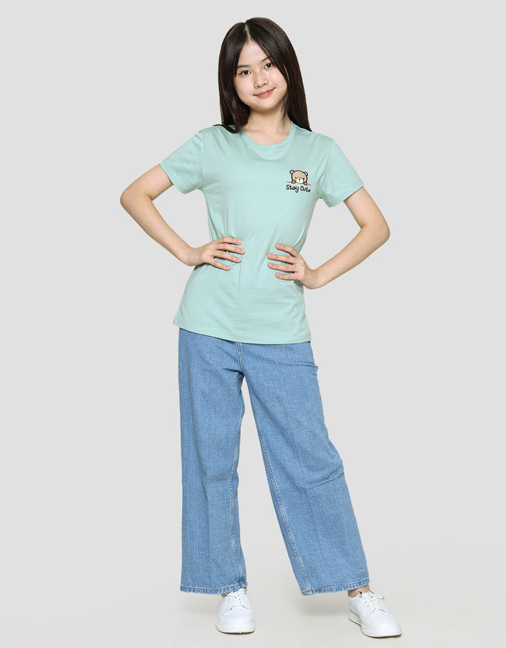 Aero Stay Cute Girls Short Sleeve T-shirt