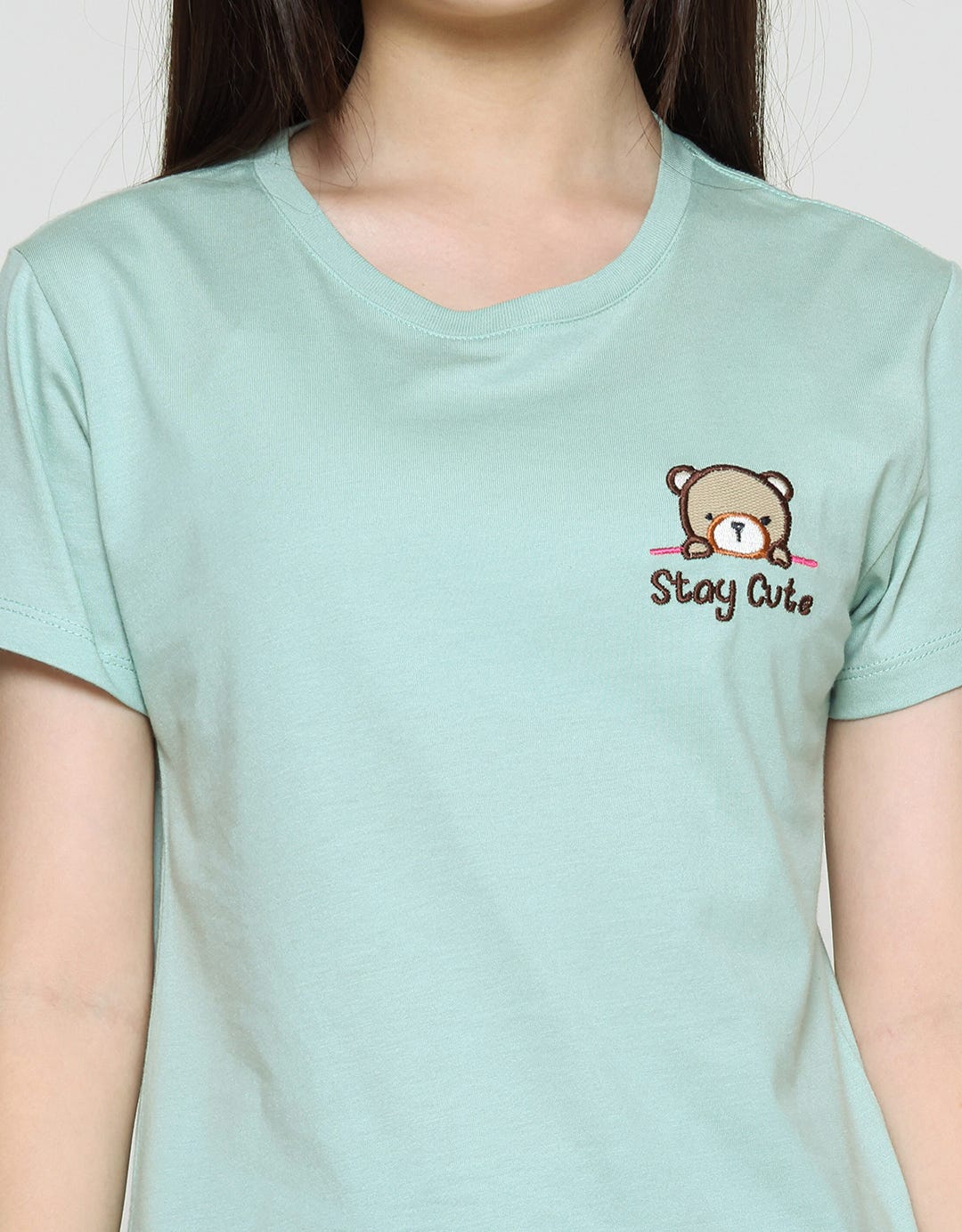 Aero Stay Cute Girls Short Sleeve T-shirt