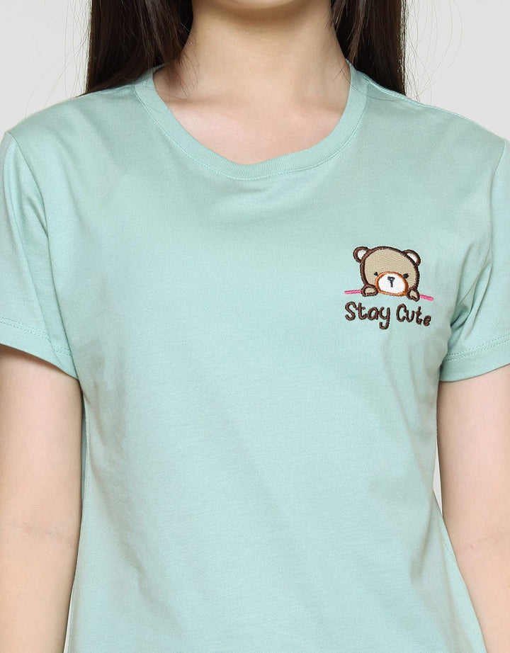Aero Stay Cute Girls Short Sleeve T-shirt