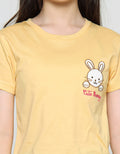 Aero Cute Bunny Girls Short Sleeve T-shirt
