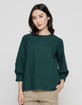 St. Yves Sabrina Poplin 3/4 Women's Blouse